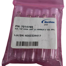 NEW Pack of 5 Nordson EFD 7014789 7017644 12 Gauge 2 In SS Dispensing Tips