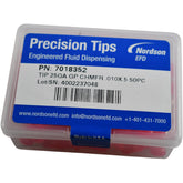 NEW Pack of 50 Nordson EFD 7018352 Precision Dispensing Tips 25GA 0.5 In Chamfer