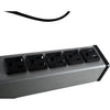Legrand UL100BC Wiremold 5-Outlet Plug-In Outlet Center 15A 120V 6 Foot Cord