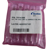 NEW Pack of 5 Nordson EFD 7014789 7017644 Dispensing Tips 12GA 2 In SS