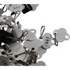 Bulk Lot of Master Lock Padlock Keys White Numbered Clover Tags Fasteners