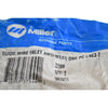 NEW Pack of 2 Miller 221030 One-Piece Anti-Wear Wire Inlet Guide .023 to 5/64 In