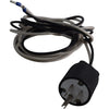 NEMA 5-15P 15A 125V 3-Prong Replacement Male Power Plug to Pigtail Wire Leads