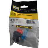 NEW Hubbell HD26U7 6 POS USOC Modular Jack Orange Keystone Jack 110 Termination