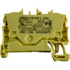 NEW Lot of 11 WAGO 2002-1206 TOPJOB S 2-Conductor Through Terminal Block Yellow