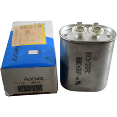 NEW Aerovox 264F3750R21 5M016 Oval Motor Run Capacitor 50 uF 370V 50/60Hz