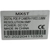 NEW MX5T Digital PoE IP Camera Fixed 2.8mm 5MP Turret Security Dome DC12V
