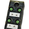 Murrelektronik 8000-84010-3370500 Exact8 4xM8 3-Pole Passive Distribution Box