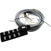 Murrelektronik MVP12 8-Port M12 Passive Distribution Box Integrated Cable