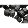 Mixed Lot of NEW Bimed Black Nylon Cable Glands Strain Relief Cord Grips