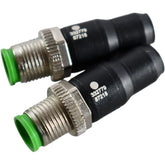 NEW Lot of 2 Murrelektronik 332779 M12 4-Pole Coding Jumper Plug 87218