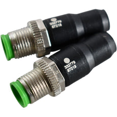 NEW Lot of 2 Murrelektronik 332779 M12 4-Pole Coding Jumper Plug 87218