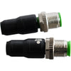 NEW Lot of 2 Murrelektronik 332779 M12 4-Pole Coding Jumper Plug 87218