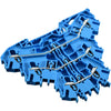 NEW Wago 2002-3204 TOPJOB S Triple-Deck DIN Rail Terminal Block 24A Blue