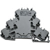 NEW Wago 2002-3201 TOPJOB S Triple-Deck DIN Rail Terminal Block 24A Gray