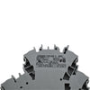 NEW Wago 2002-3201 TOPJOB S Triple-Deck DIN Rail Terminal Block 24A Gray