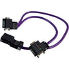 Siemens 6ES7 972-0BB50-0XA0 PROFIBUS Bus Connector 90 Deg PG Socket Cable Assembly