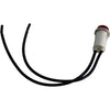 Red Panel Mount Indicator Light Assembly 2 Wire Leads Panel Indicator