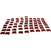 Lot of 66 NEW Wago 2002-1203 TOPJOB S Red 2-Conductor Terminal Block 2.5mm 600V DIN Rail