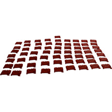 Lot of 66 NEW Wago 2002-1203 TOPJOB S Red 2-Conductor Terminal Block 2.5mm 600V DIN Rail