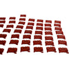 Lot of 66 NEW Wago 2002-1203 TOPJOB S Red 2-Conductor Terminal Block 2.5mm 600V DIN Rail