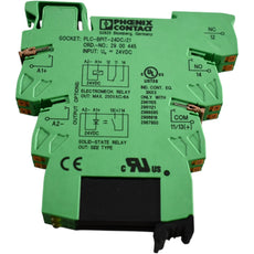 NEW Phoenix Contact 2900364 PLC-OPT-24DC/24DC/2 Solid State Relay Module 24VDC