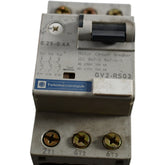 Telemecanique GV2-RS03 Motor Circuit Breaker 0.25-0.4A 3P Toggle Switch