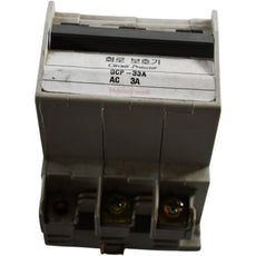 Honeywell GCP-33A Circuit Protector 3-Pole 3A 220VAC DIN Rail Circuit Breaker