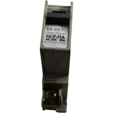Honeywell GCP-31A Circuit Protector 1-Pole 25A 240VAC 60VDC DIN Rail Breaker