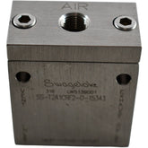Swagelok SS-T2A1CRF2-0-15343 Stream Select Valve Module 316 Stainless Steel