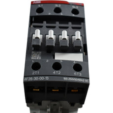 PARTS ABB AF26-30-00-13 Contactor 26A 100-250V AC/DC 3 Pole CRACKED