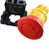 NEW Schneider Electric XB5AS8445 Harmony E-Stop Mushroom Push Button 40mm 22mm Plastic