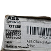 NEW ABB OT40F3 Non-Fusible Disconnect Switch 3 Pole 40A 600V DIN Rail Mount