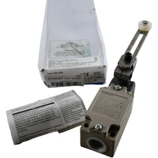 NEW Omron D4B-4116N Limit Switch Adjustable Roller Lever M20 NEMA 4X 1NC/1NO