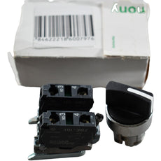 NEW Schneider Electric XB4BD33 Harmony Selector Switch 3 Position 2 NO Metal 22mm