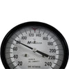 Moeller Instrument 41202-4 Remote Reading Gas Actuated Thermometer 20-240 F 4.5''