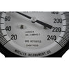 Moeller Instrument 41202-4 Remote Reading Gas Actuated Thermometer 20-240 F 4.5''