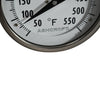 NEW Ashcroft 50/550F Bimetal Thermometer 4.5'' Dial 8'' Stem