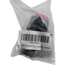 NEW ABB CP3-10R-01 Compact Push Button Red Extended Momentary 22mm 1NC