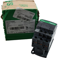 NEW Schneider LC1D09M7 TeSys Control Contactor 3 Pole 9A 220V 50/60Hz 5HP 480V
