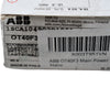 NEW ABB OT40F3 Switch Disconnect 3 Pole 40A 600V Non-Fusible 1SCA104902R1001