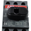 NEW ABB OT40F3 Switch Disconnect 3 Pole 40A 600V Non-Fusible 1SCA104902R1001
