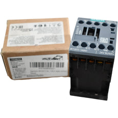 NEW Siemens 3RT2017-1AB01 SIRIUS Contactor 3 Pole 12A 5.5kW 24VAC 1NO Size S00