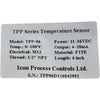 NEW Icon Process Controls TPP-06 TPP Series Temperature Sensor 4-20mA PTFE