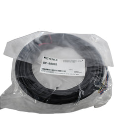 NEW Keyence OP-88902 M12 8-Pin L-Shape Chemical Cable 10m FR Radar Level Sensor