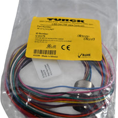 NEW Turck FK 12-1/14.5/NPT U-31179 Eurofast Female Receptacle 12-Pin 1m 2A