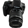 Canon EOS 1300D / Rebel T6 18MP DSLR Camera w/ EF-S 18-55mm IS II Lens & AC Power