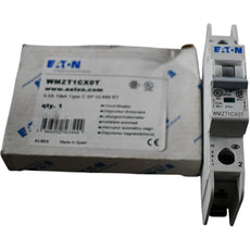 NEW Eaton WMZT1CX0T Circuit Breaker 1 Pole 0.5A 277V 10kA Type C UL489