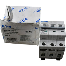 NEW Eaton WMZS3D20 Circuit Breaker 3 Pole 20A 277/480V 5kA Type D UL1077 MCB