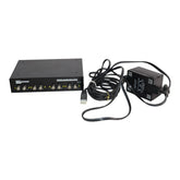 SMC 720.141 ARCNET Active Hub 8-Port Coax Network Hub w/ Ault Power Supply
